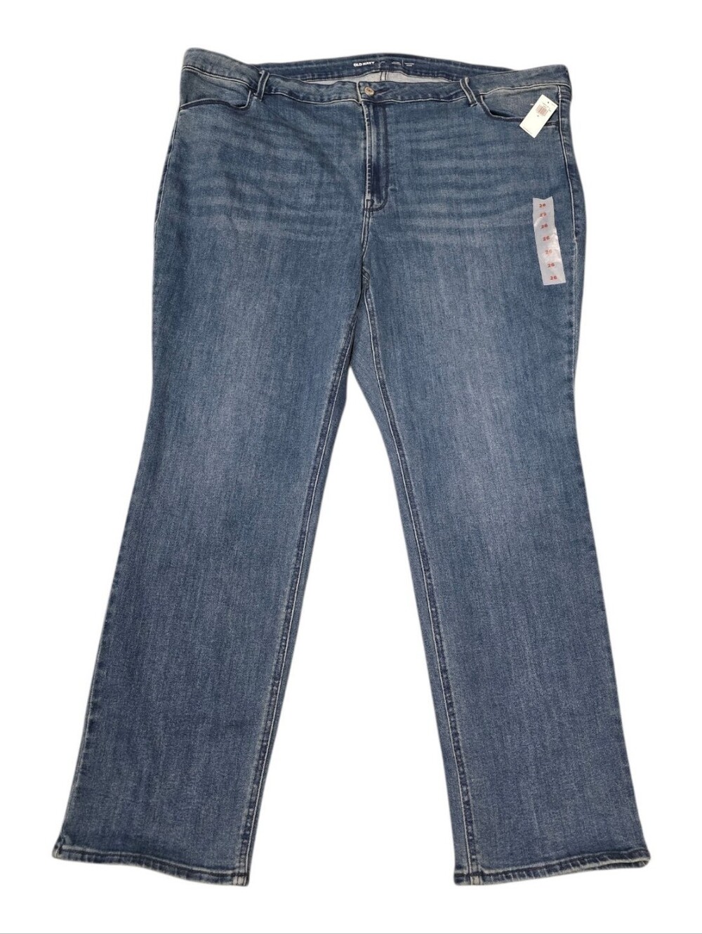Old Navy high rise Straight Jeans size 26 plus size- NEW WITH TAGS